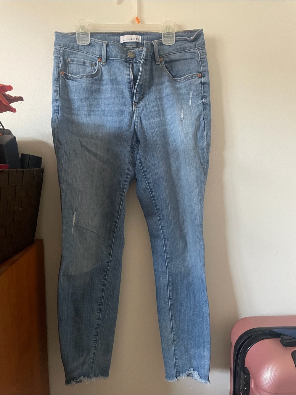 LOFT Light Blue Skinny Jeans